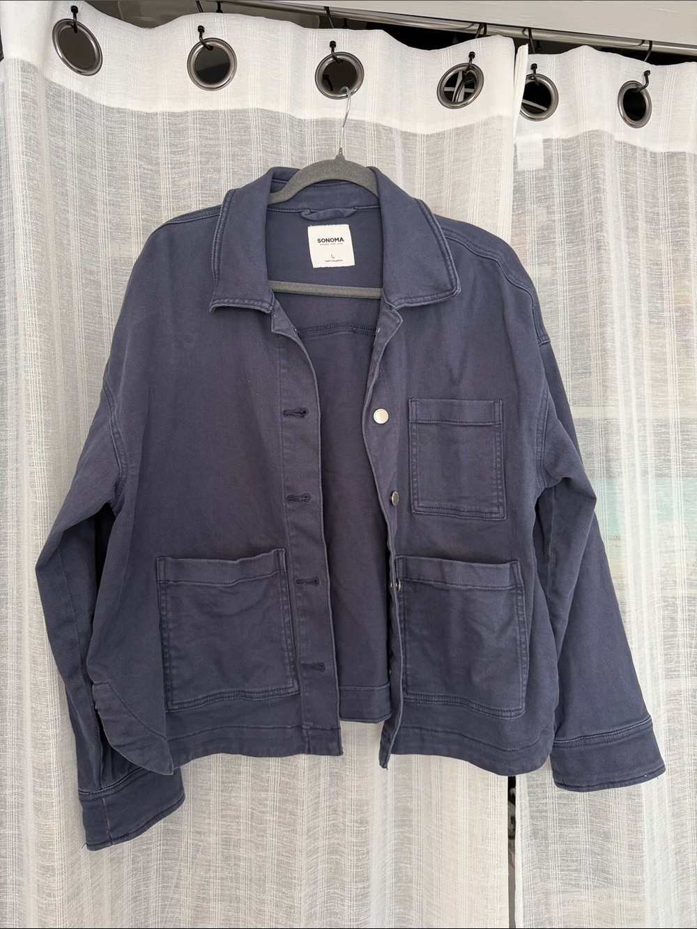 Sonoma Slate Blue Workwear Jacket Large